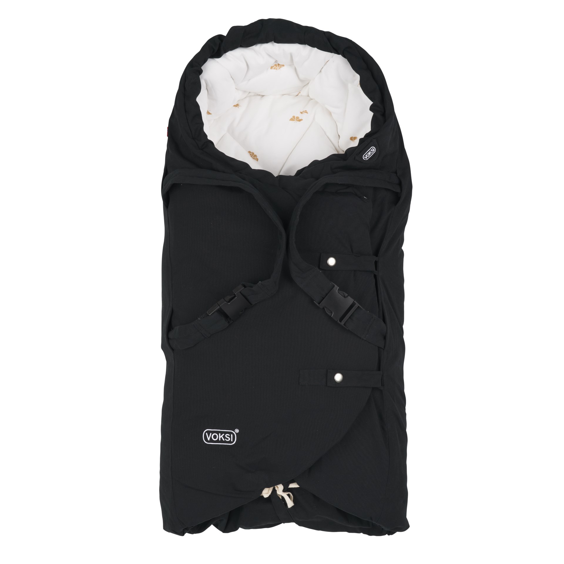 Voksi Carry soojakott-kookon North Black - Wings