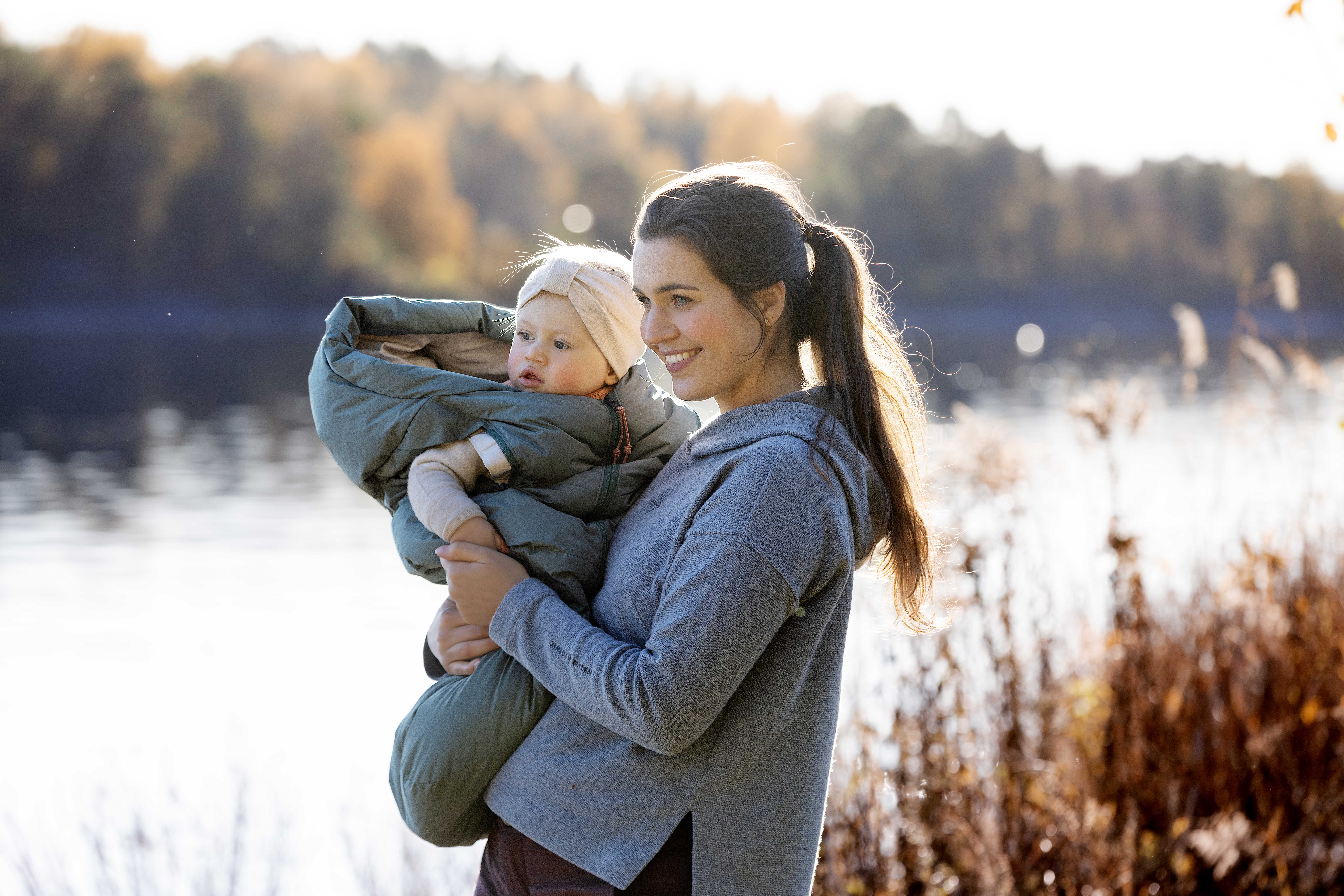 Voksi Adventure soojakott Dark Sea Green