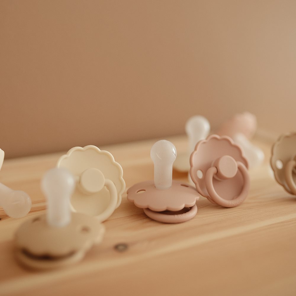 FRIGG Daisy silikoonlutt 2-pakk 0-6 kuud