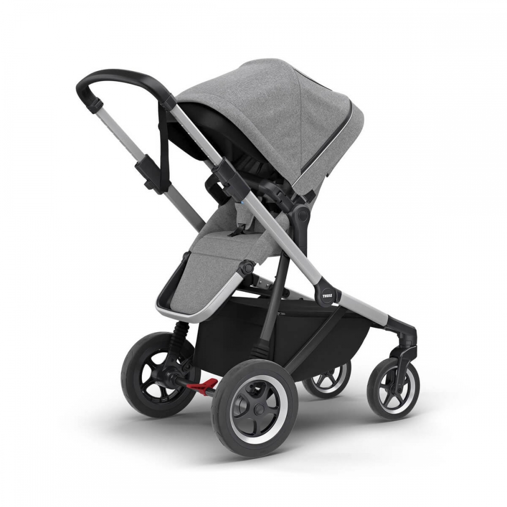 Thule Sleek 2in1 vankrikomplekt, Aluminium/ Grey Melange