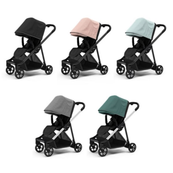 Thule jalutuskäru Shine- Aluminium/ Grey Melange