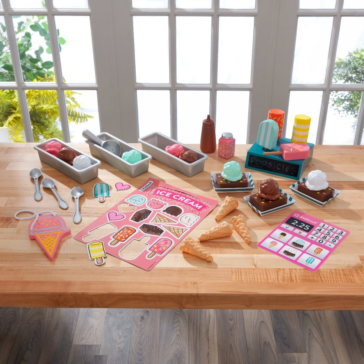 KidKraft jäätisepoe mängukomplekt