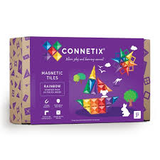 Connetix magnetilised klotsid Rainbow 60 tk Starter Pack