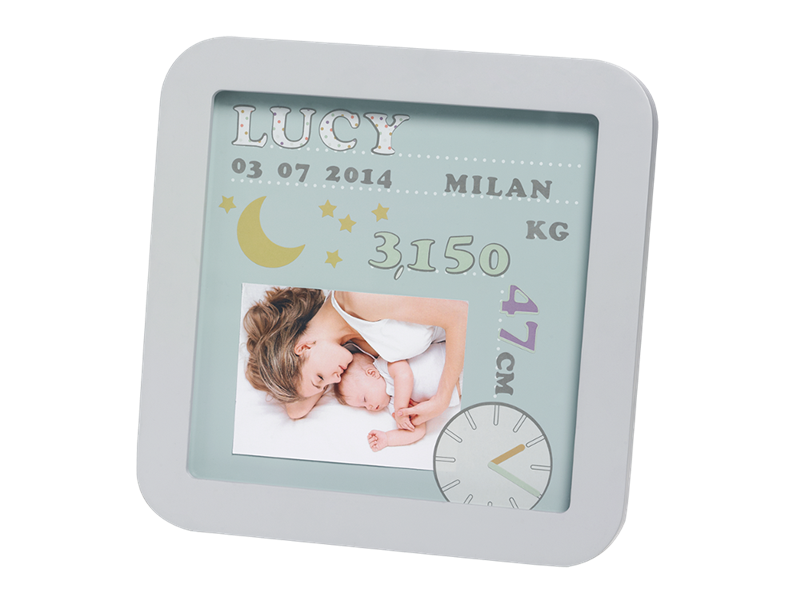 Baby Art Pildiraam My Birth Date