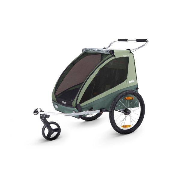 Thule lastekäru Chariot Coaster XT- Basil Green