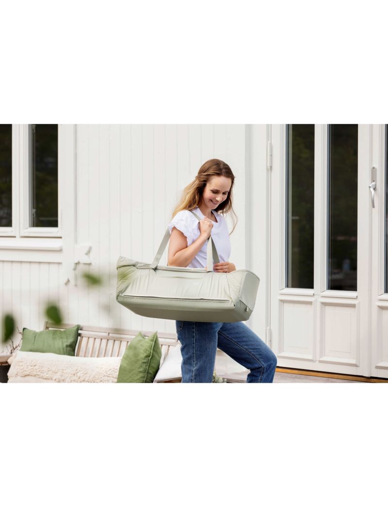 Voksi Carry Me kandekookon Misty Green - Cream