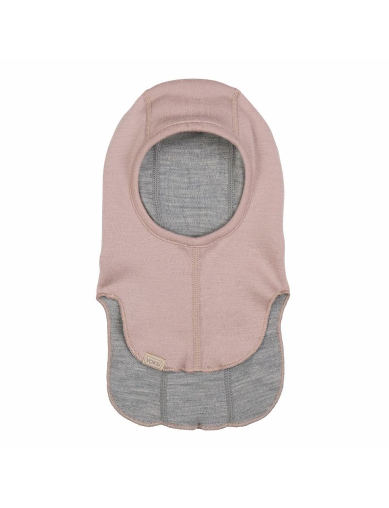 Voksi Wool meriinovillane tuukrimüts Balaclava Soft Grape