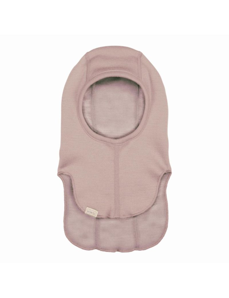 Voksi Wool meriinovillane tuukrimüts Balaclava Soft Grape