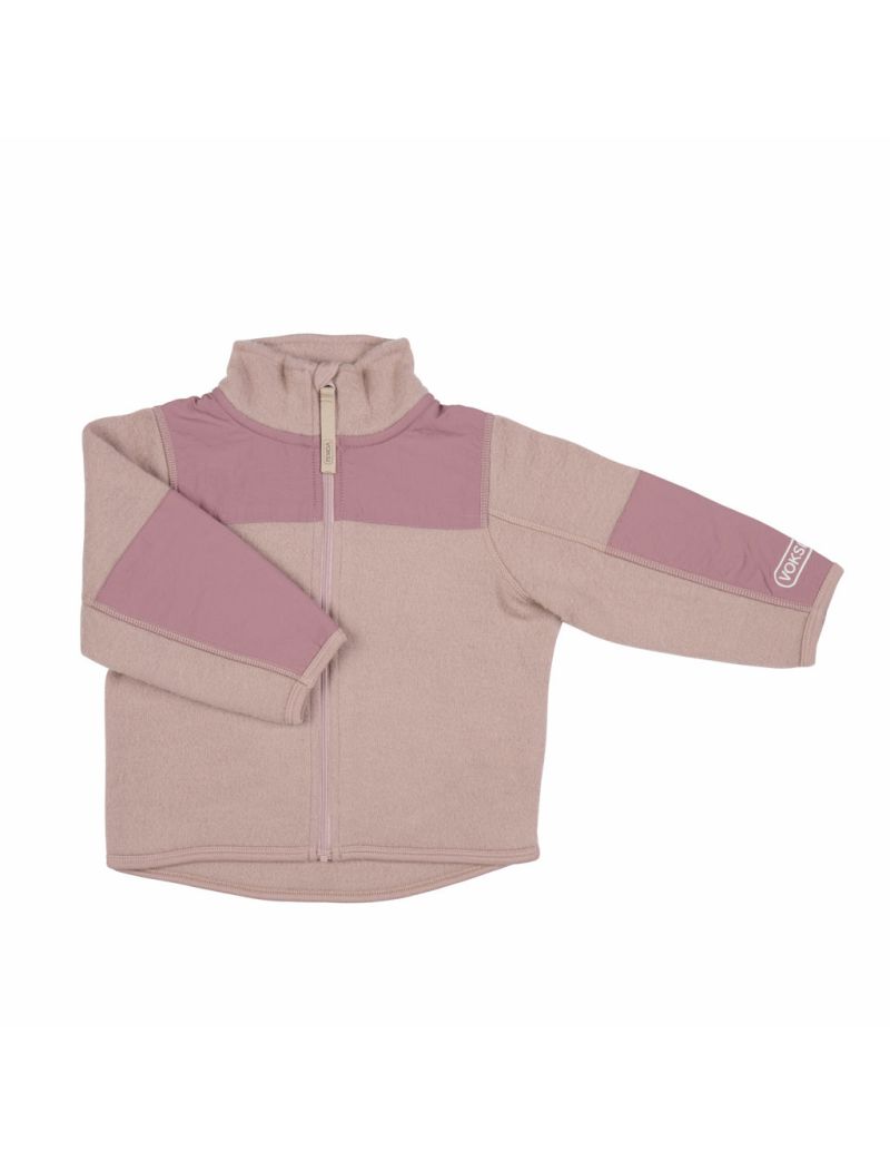 Voksi Wool meriinofliisist jakk Soft Grape