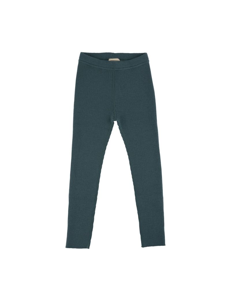 Voksi Wool meriinovillased püksid RIB Sea Green