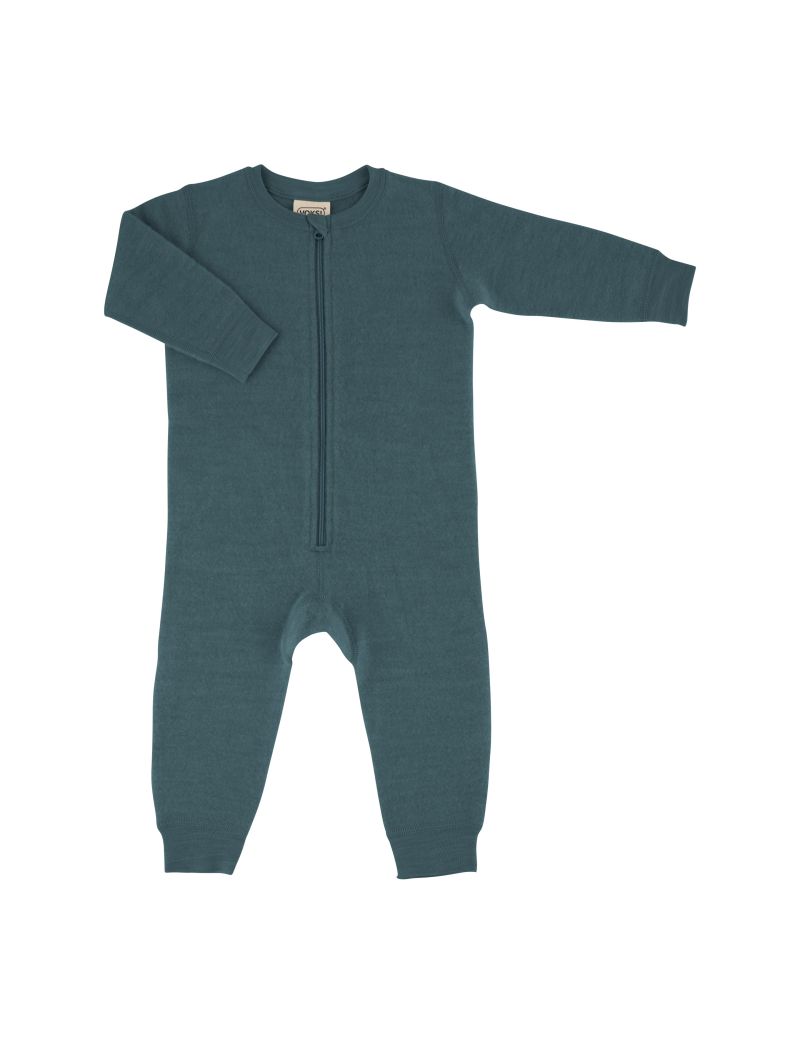 Voksi Wool meriinovillane kombe Double Fleece Sea Green
