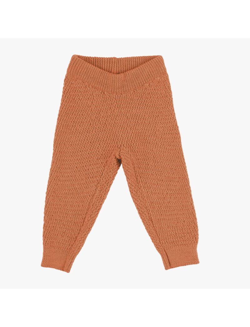 Voksi Wool meriinovillased püksid Honeycomb Sandstone Peach