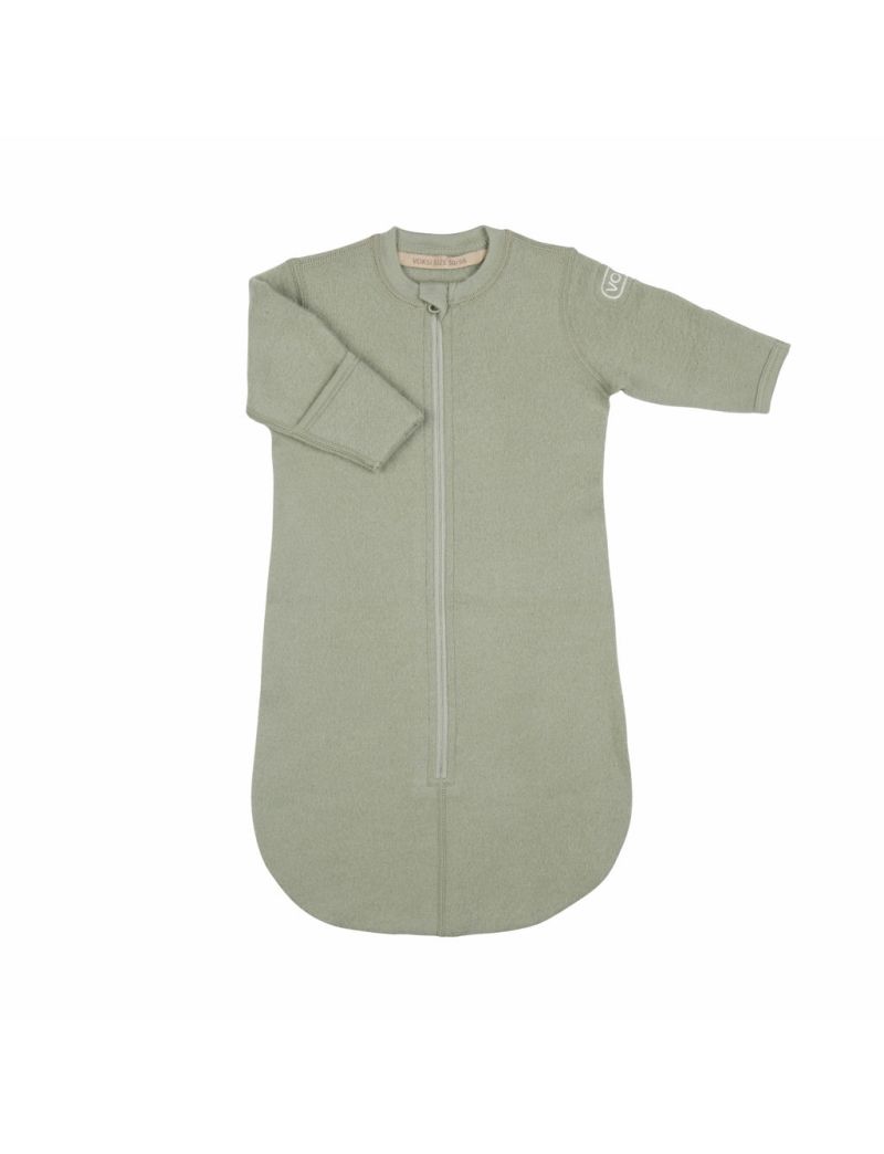 Voksi Wool meriinovillane magamiskott Misty Green