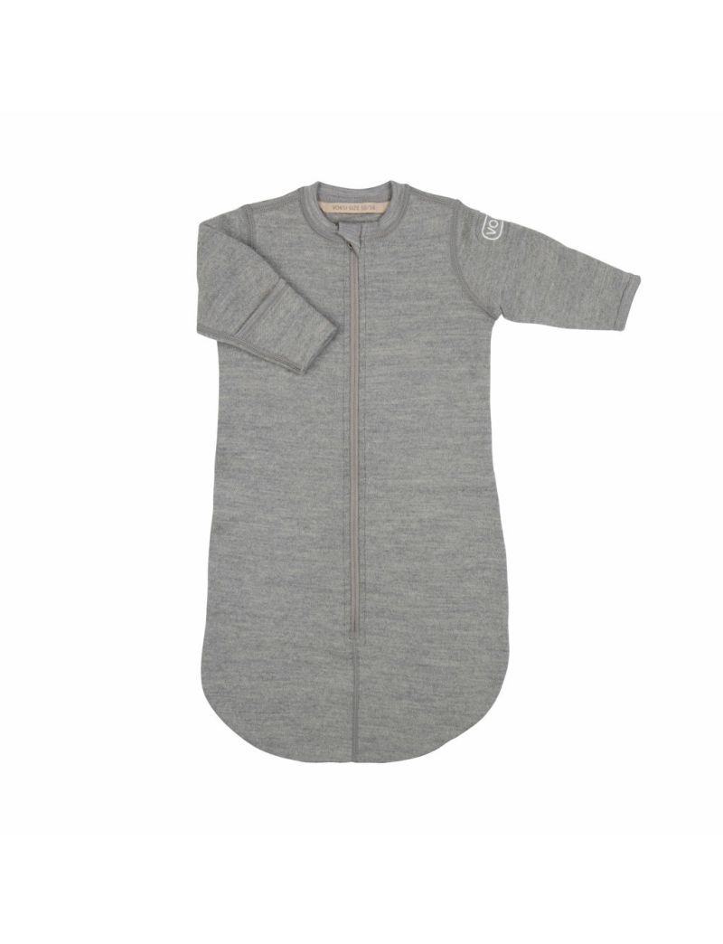 Voksi Wool meriinovillane magamiskott Melange Grey