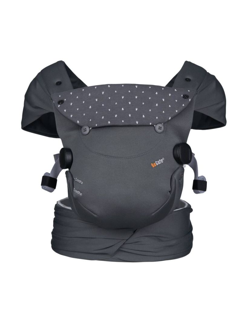 BeSafe Newborn Haven kandekott Anthracite Forest