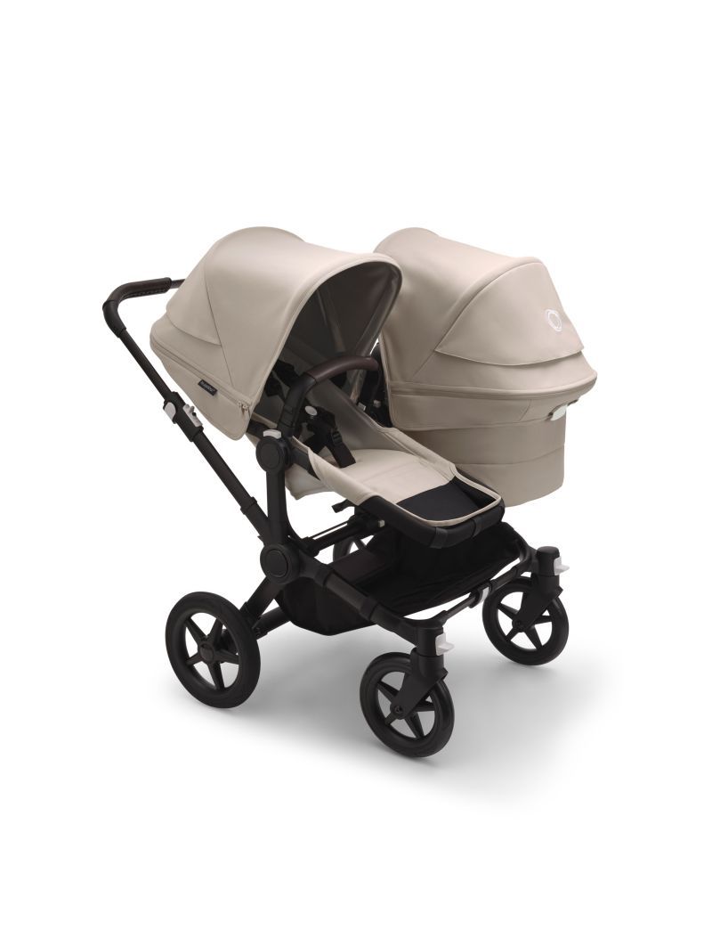 Bugaboo Donkey 5 Duo 2in1 vankrikomplekt Black/Desert Taupe/Desert Taupe