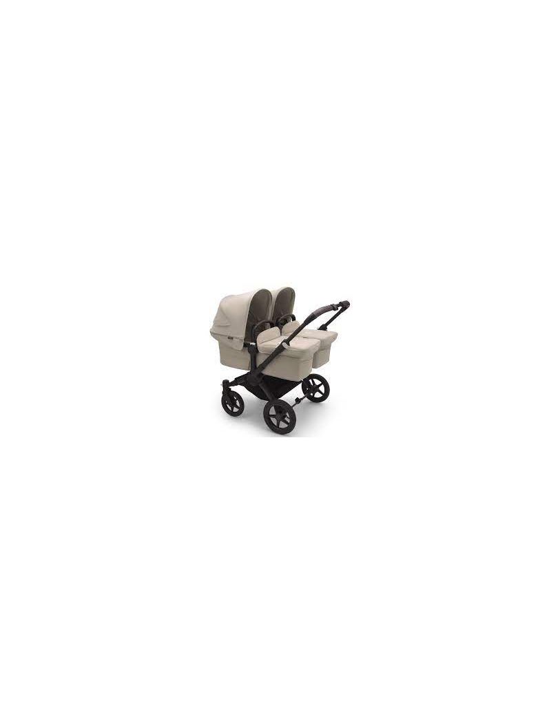Bugaboo Donkey 5 Twin 2in1 vankrikomplekt Black/Desert Taupe/Desert Taupe