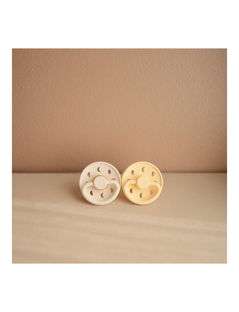 FRIGG Moon Phase silikoonlutt 2-pakk 0-6 kuud