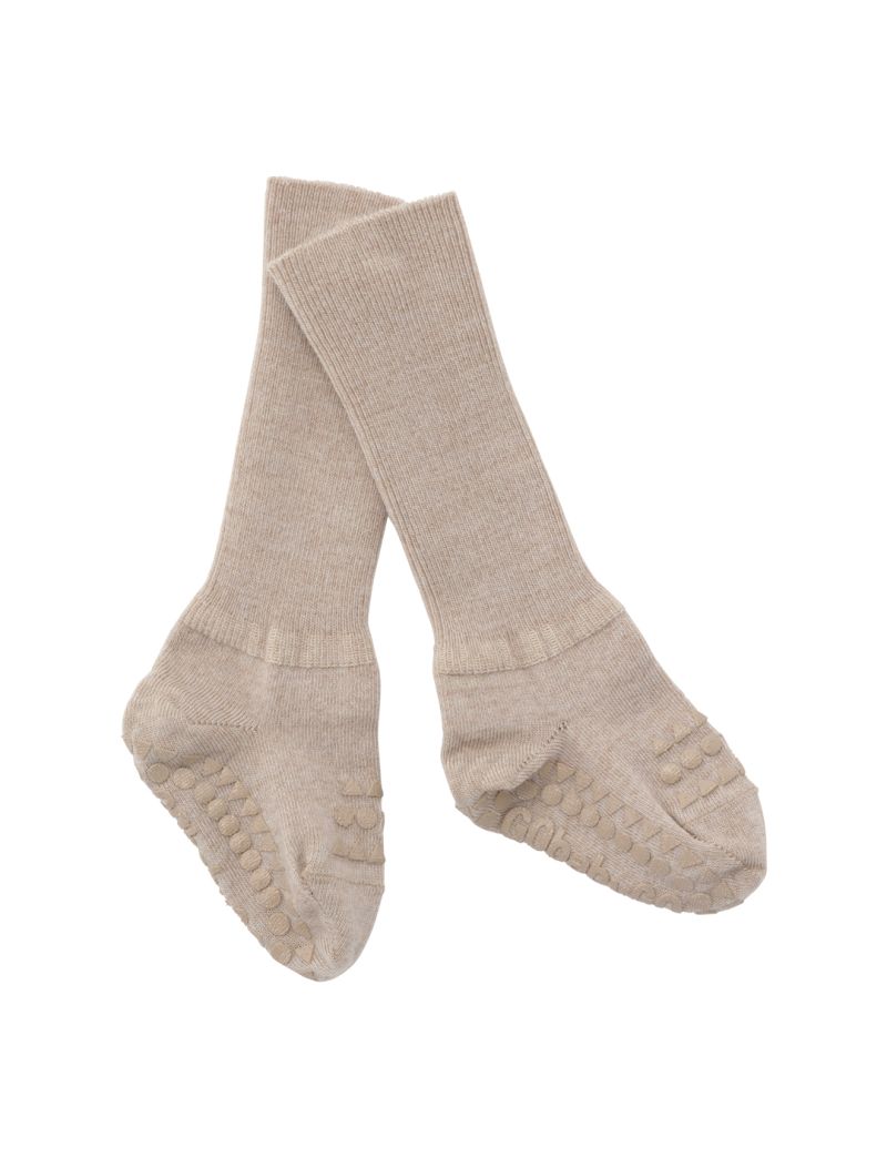 GoBabyGo Merino Wool libisemiskindlad meriinovillased sokid Sand