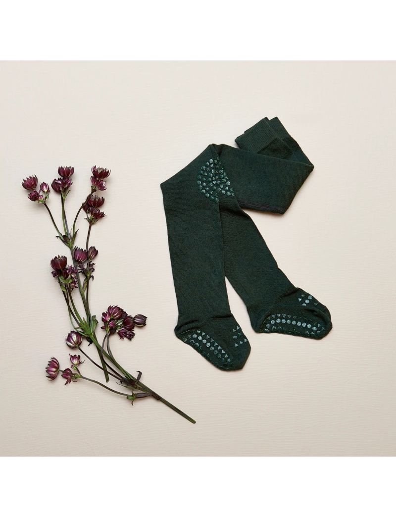 GoBabyGo Wool libisemiskindlad villased sukkpüksid Forest Green
