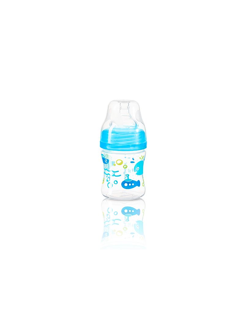 BabyOno laia kaelaga Anti-Colic lutipudel 120 ml