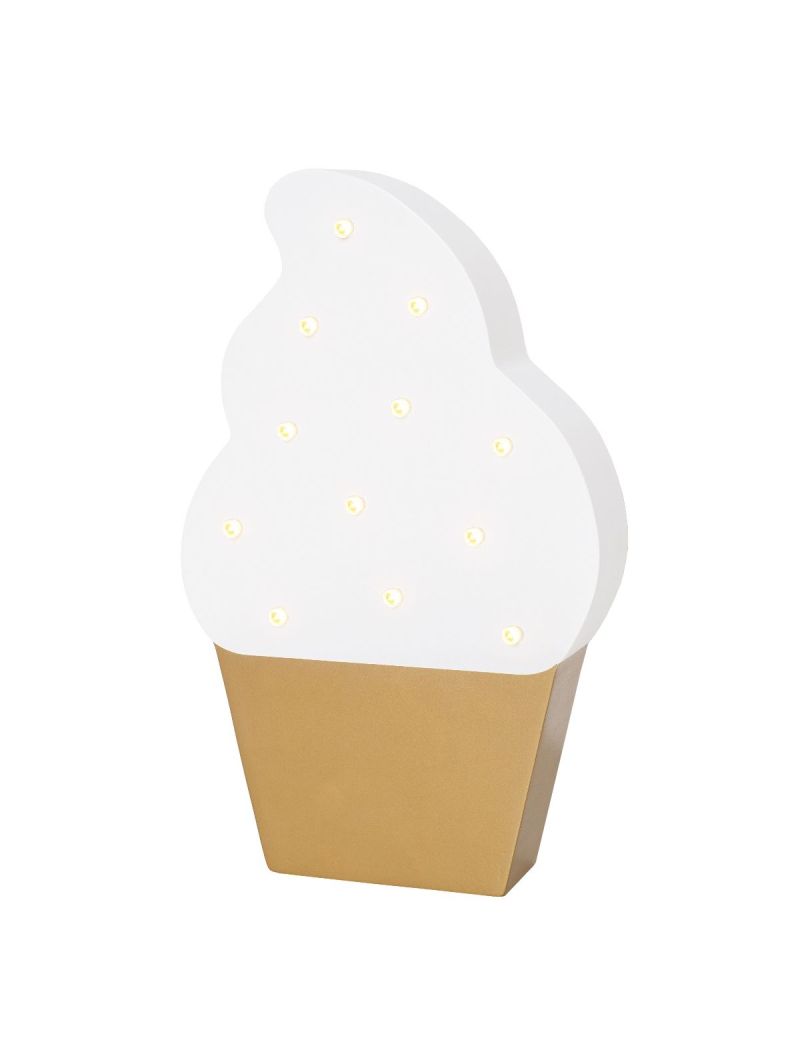 JaBaDaBaDo puidust LED lamp Jäätis