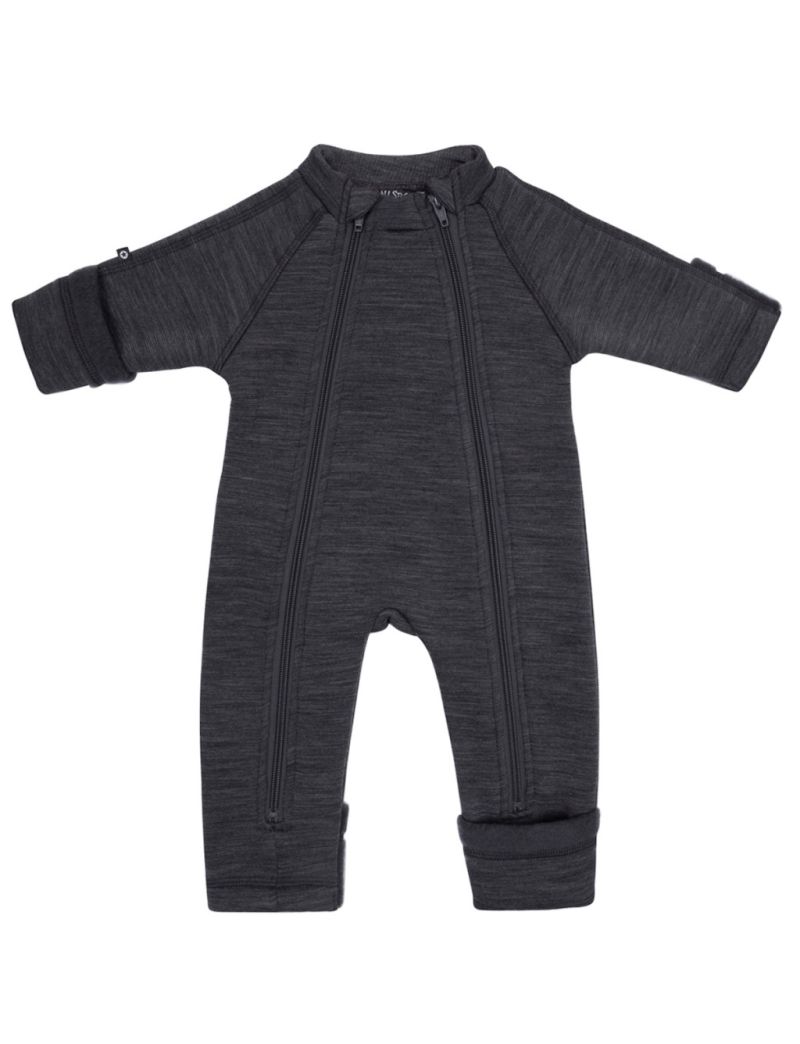 SmallStuff meriinovollane kombe kahe lukuga Dark Grey