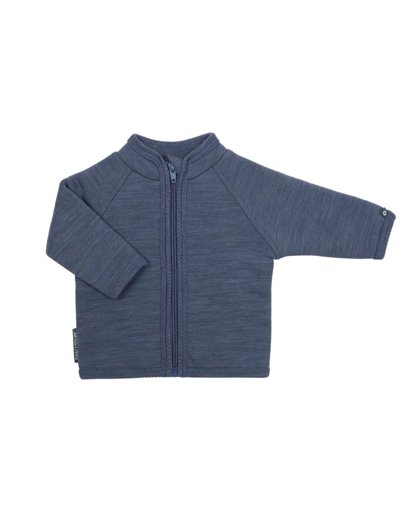 SmallStuff meriinovillane kardigan lukuga Denim Melange