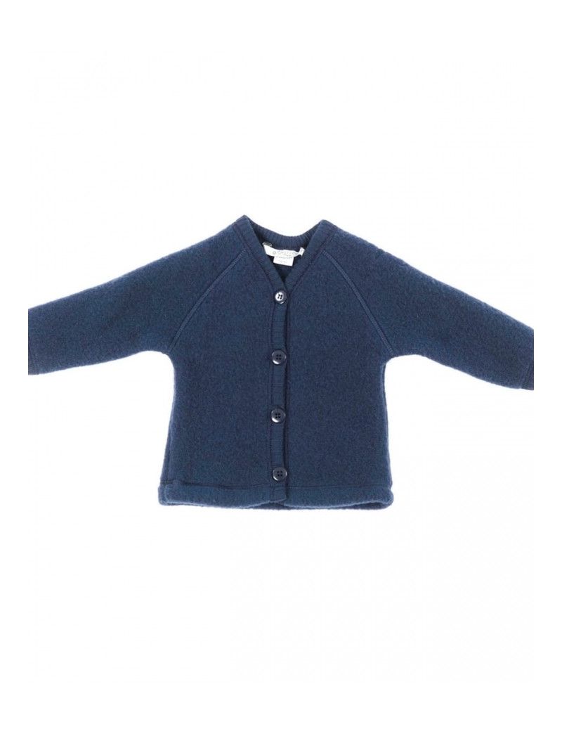 SmallStuff meriinovillane nööpidega kardigan Navy