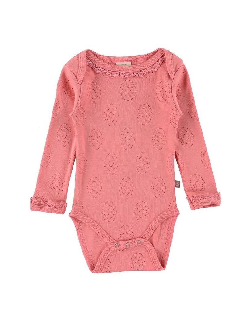 SmallStuff pitsbody pikkade varrukatega Coral