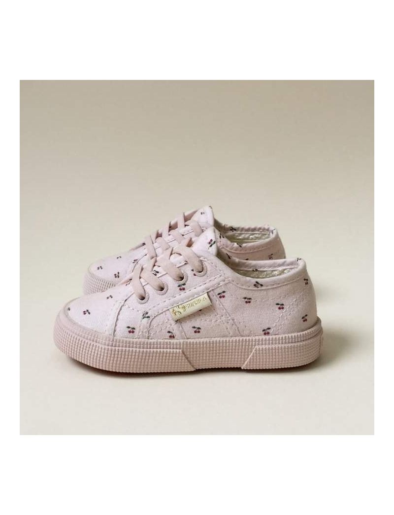 Konges Sløjd X Superga Laces tennised Cherry