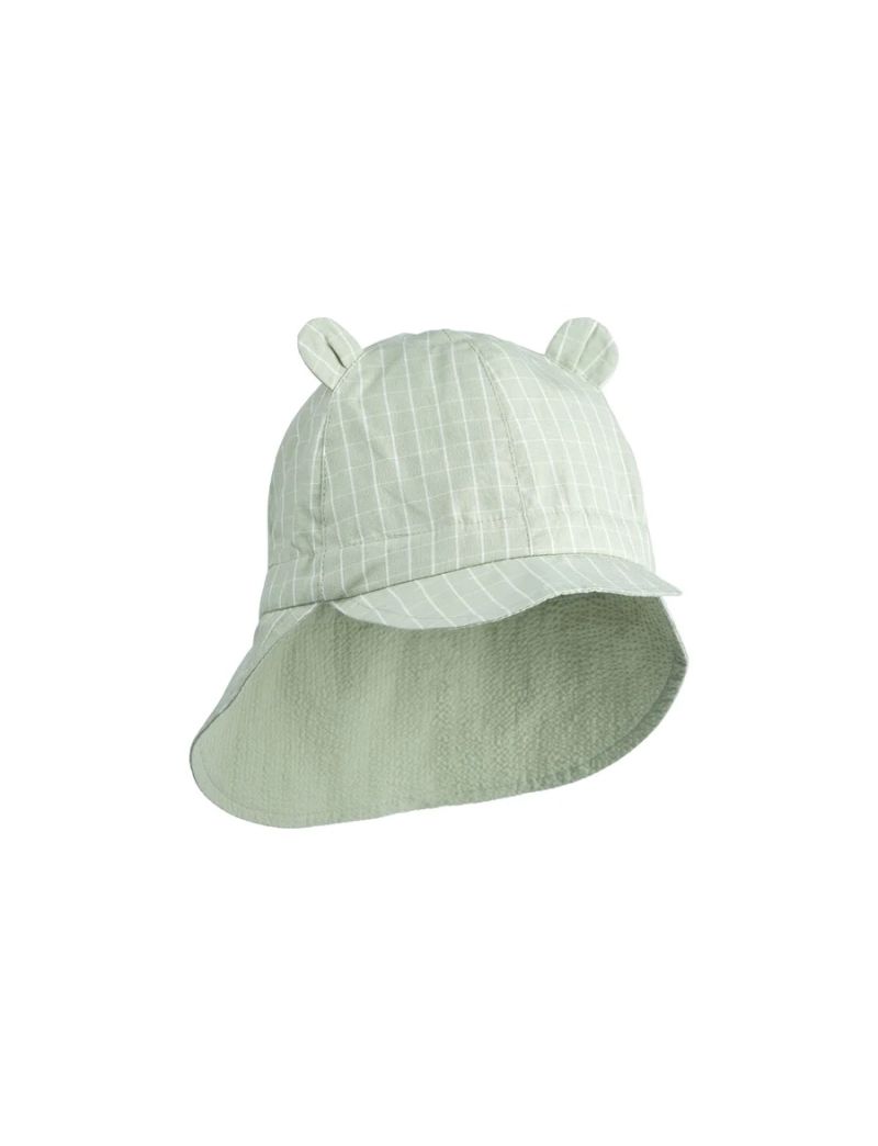 Liewood kahepoolne suvemüts Gorm Dusty Mint/Creme de la Creme