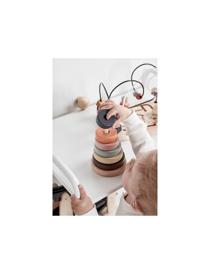 Kids Concept puidust ladumisrõngad NEO
