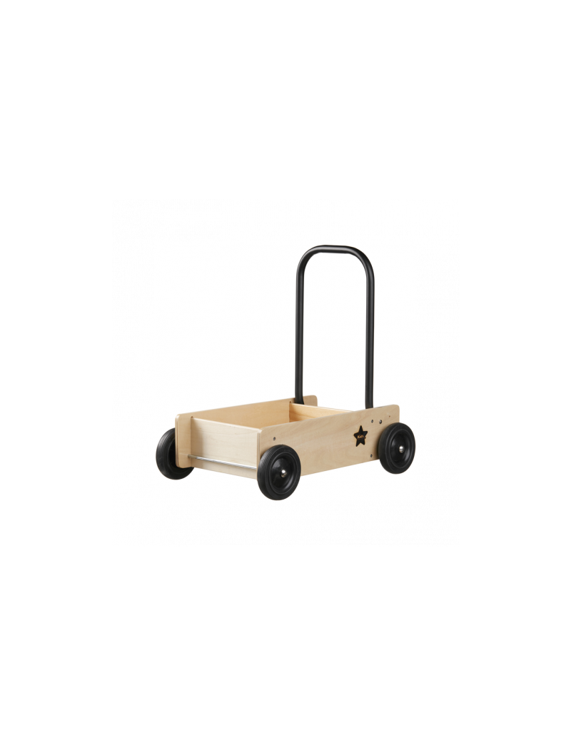 Kids Concept puidust lükatav käru Neo