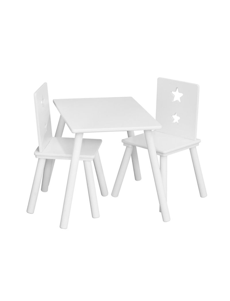 Kids Concept puidust laud Star valge