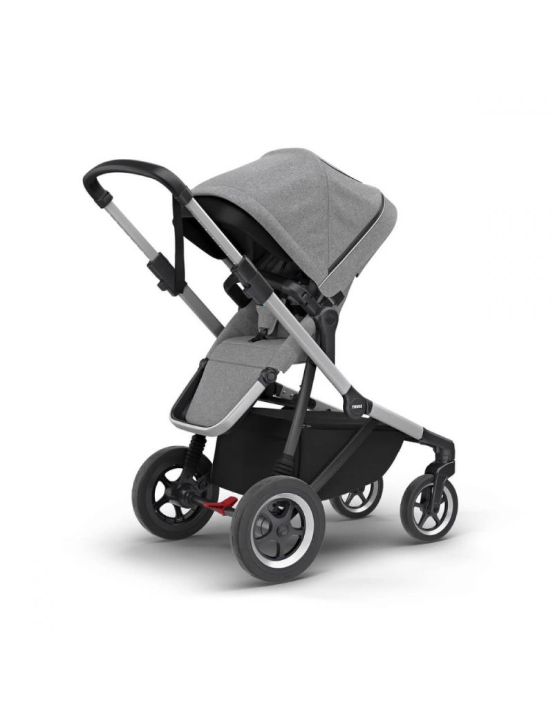 Thule Sleek 2in1 vankrikomplekt, Aluminium/ Grey Melange