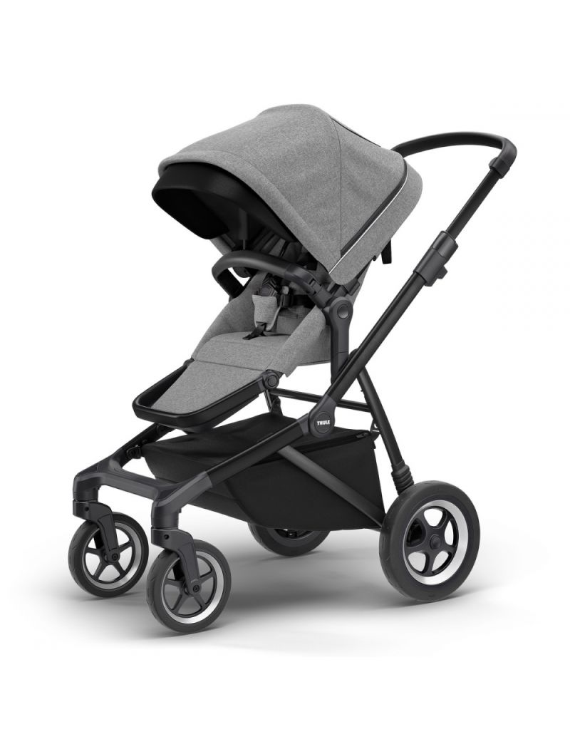 Thule Sleek jalutuskäru, Black/ Grey Melange