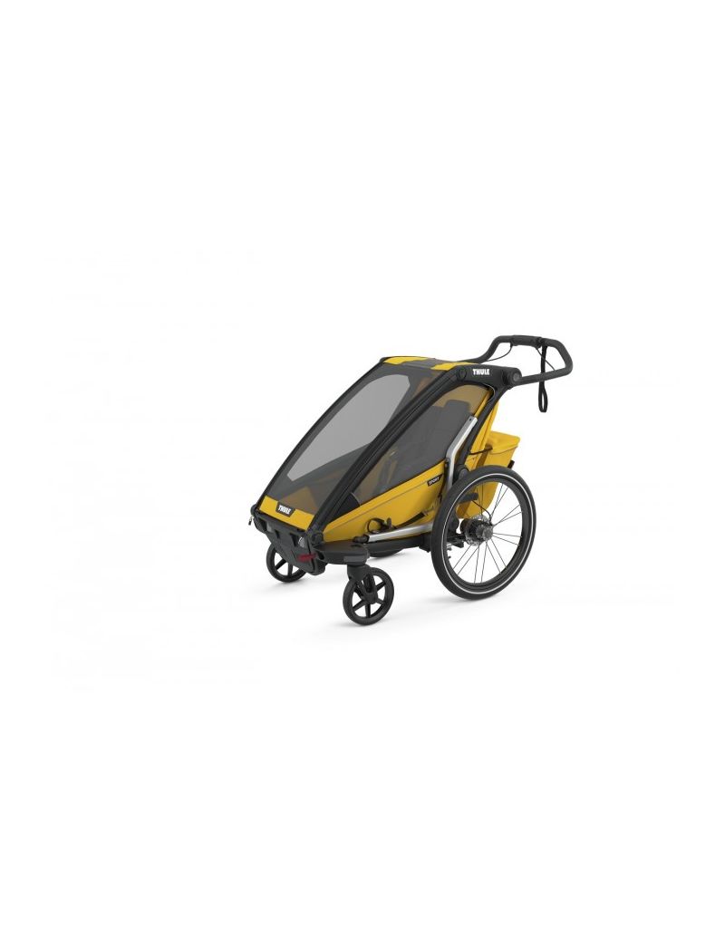 Thule lastekäru Chariot Sport 1- Spectra Yellow on Black