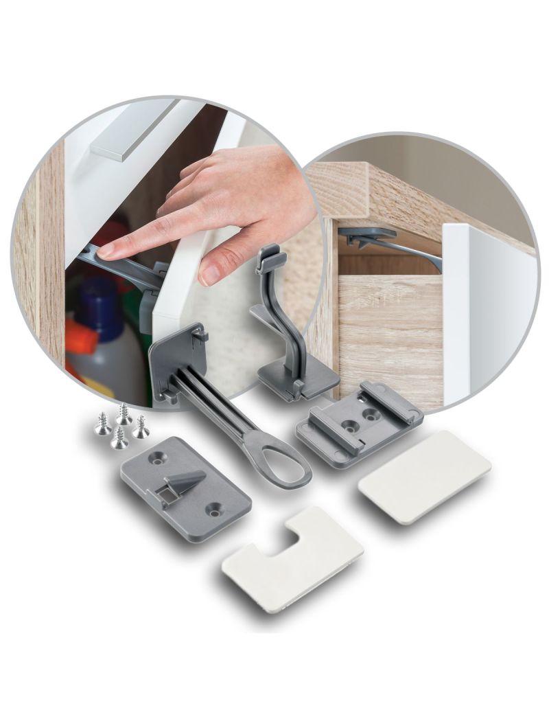 Reer DesignLine kapilukk/ sahtlilukk 2tk