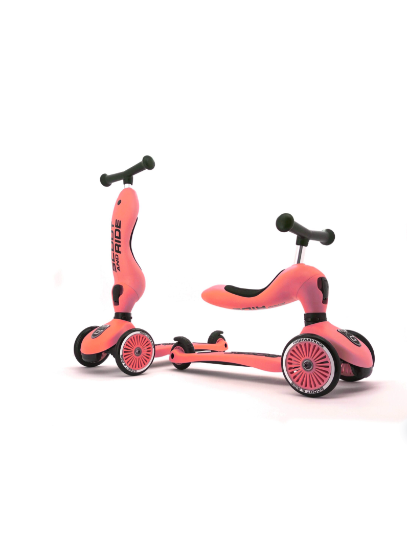 Scoot and Ride ratas Highwaykick 1 PEACH