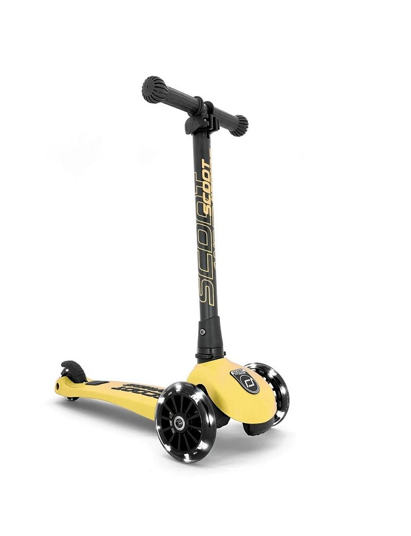 Scoot and Ride tõukeratas Highwaykick 3 LED LEMON
