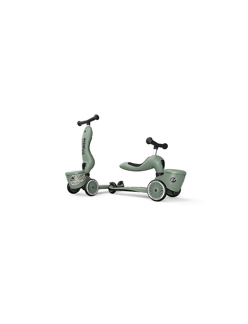 Scoot and Ride ratas Highwaykick 1 Lifestyle GREEN LINES