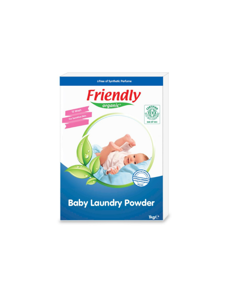 Friendly Organic pesupulber tundlikule nahale