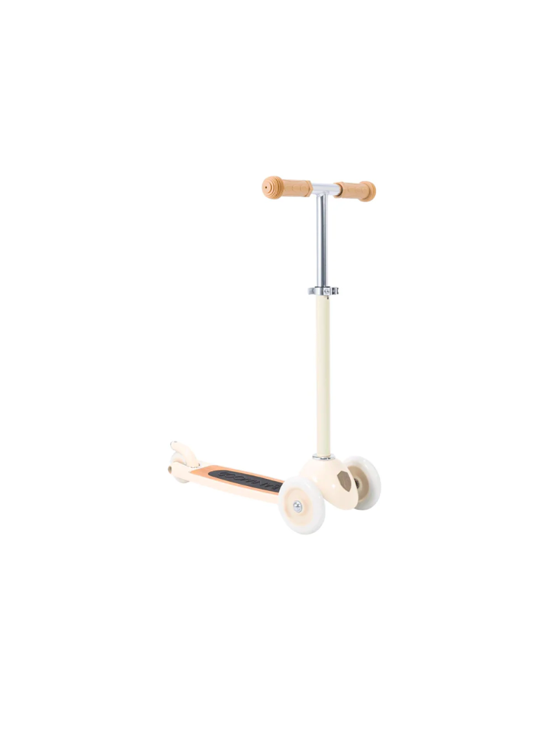 Banwood vintage tõukeratas korviga - beež