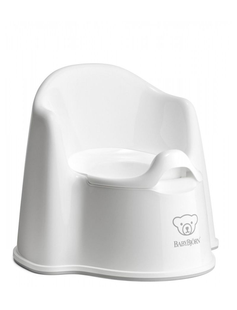 BabyBjörn pissipott seljatoega Potty Chair valge