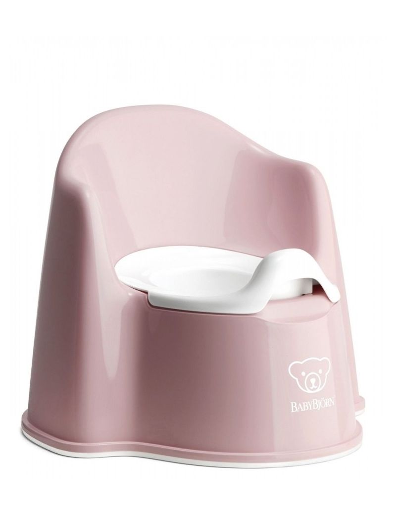 BabyBjörn pissipott seljatoega Potty Chair roosa