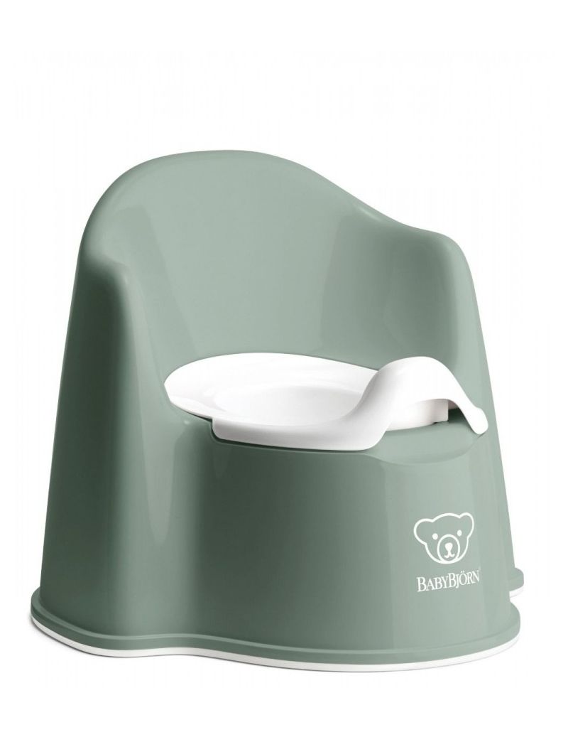 BabyBjörn pissipott seljatoega Potty Chair roheline