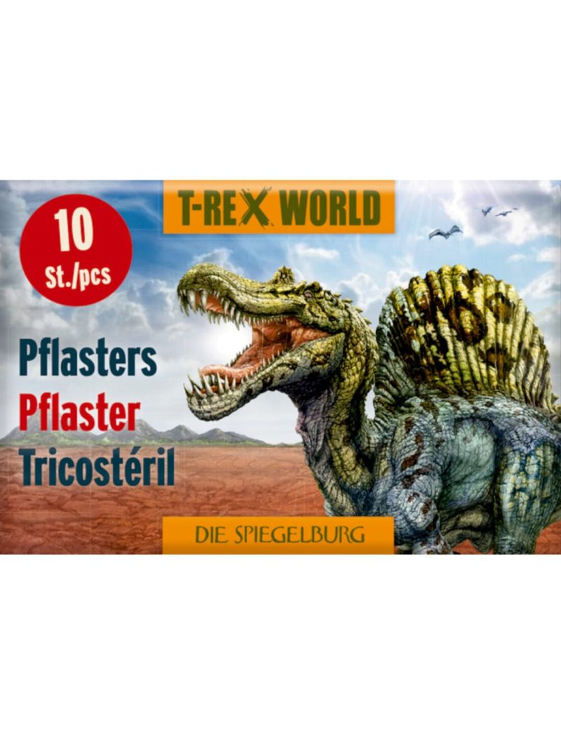 T-Rex World Plaastrid 10 tk