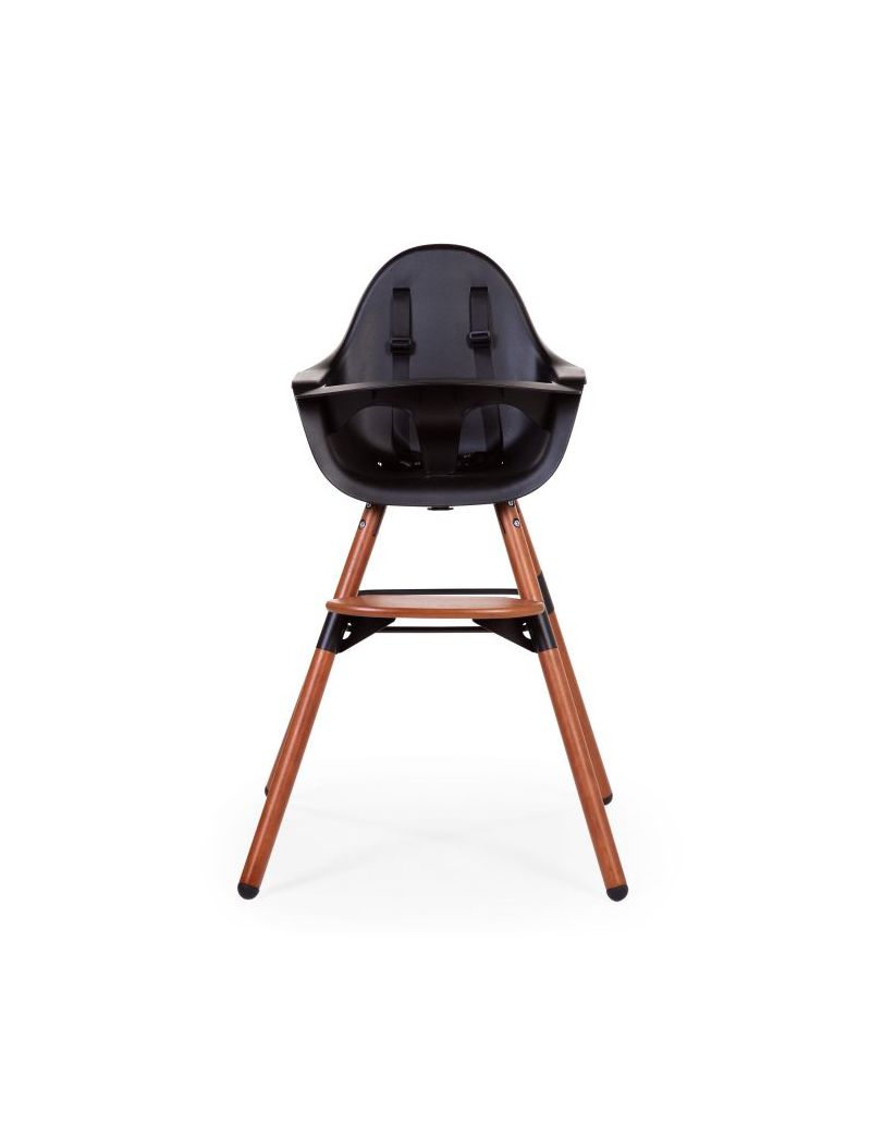 Childhome söögitool Evolu Nut/Black