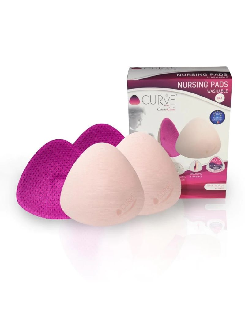 Cache Coeur korduvkasutatavad rinnapadjad Day 4tk- Fuchsia